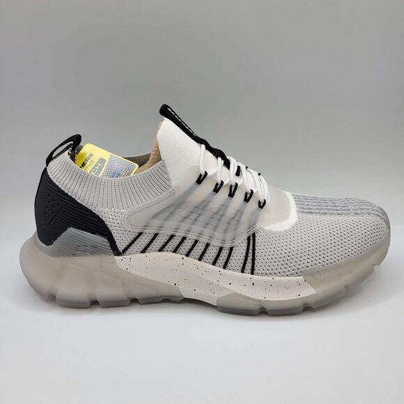 Skechers Romello Varsper Mens 11 Shoes Light Gray Casual Slip On Sneakers - Picture 7 of 12